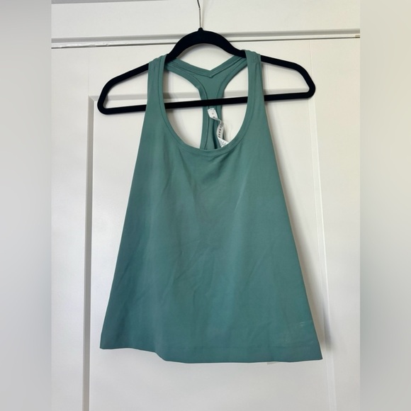NWT Lululemon Cool Racerback Shorter Length *Nulu in Tidewater Teal - Picture 1 of 5